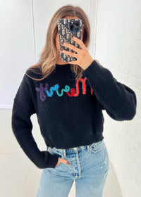 'Merry' Sweater - Black