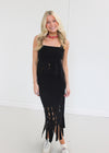 Margo Fringe Set - Black