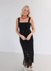 Margo Fringe Set - Black