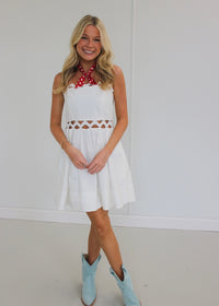 Masie Dress - White