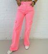 Pink Cargo Jeans