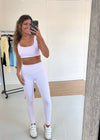 Pink Gingham Active Set