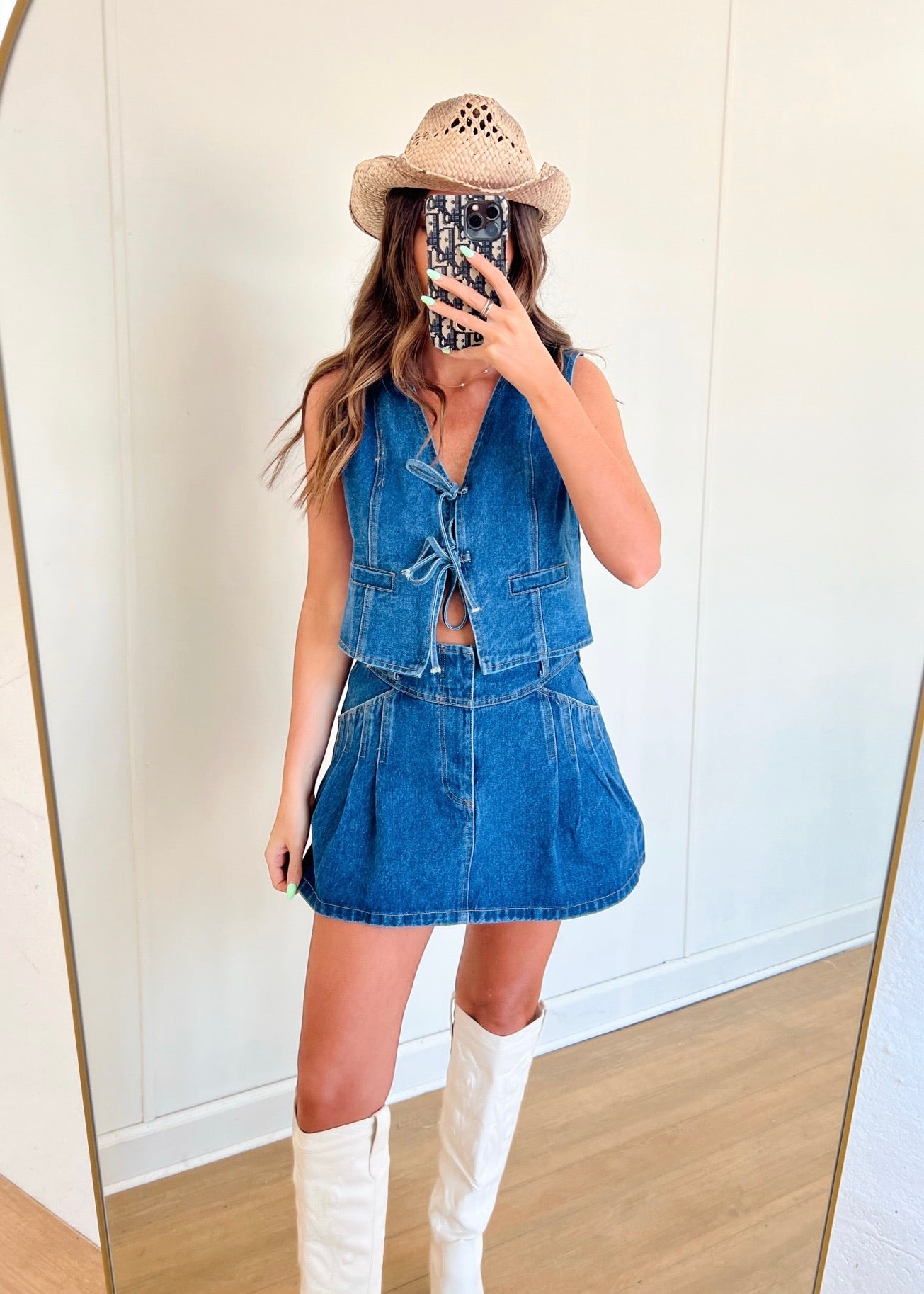 Morgan Denim Vest
