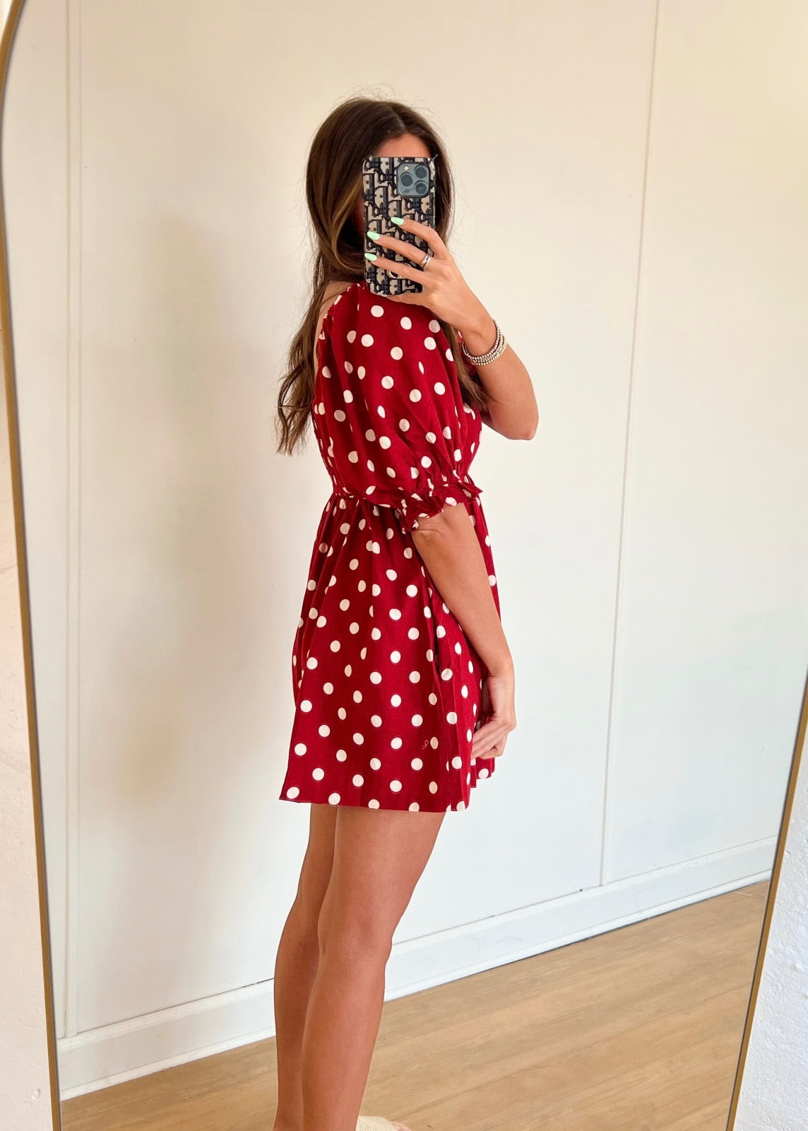 Red Polka Dot Romper