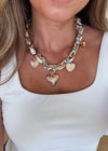 Elliott Charm Necklace - Cream