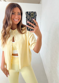 Maggie Cardigan - Yellow