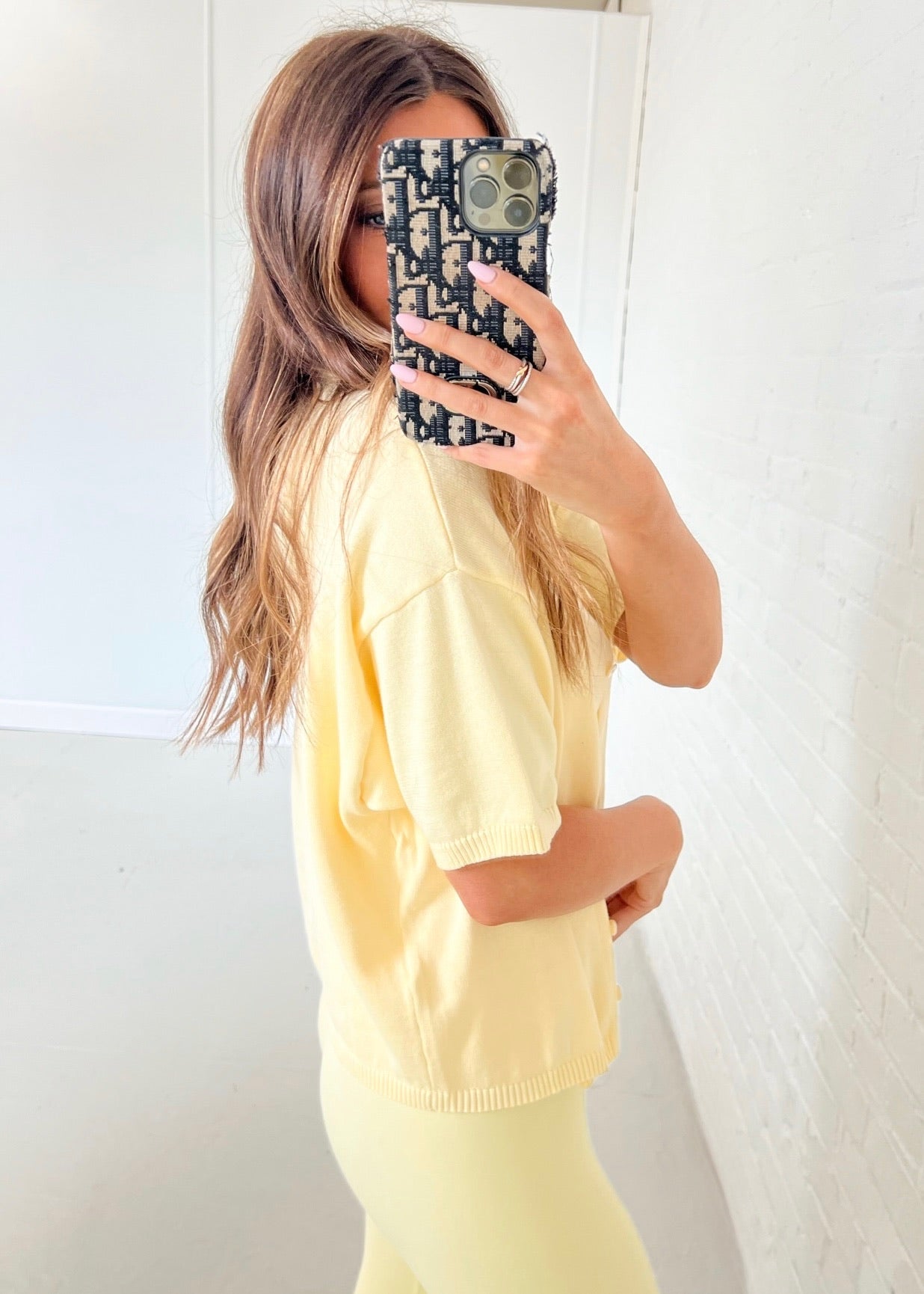 Maggie Cardigan - Yellow
