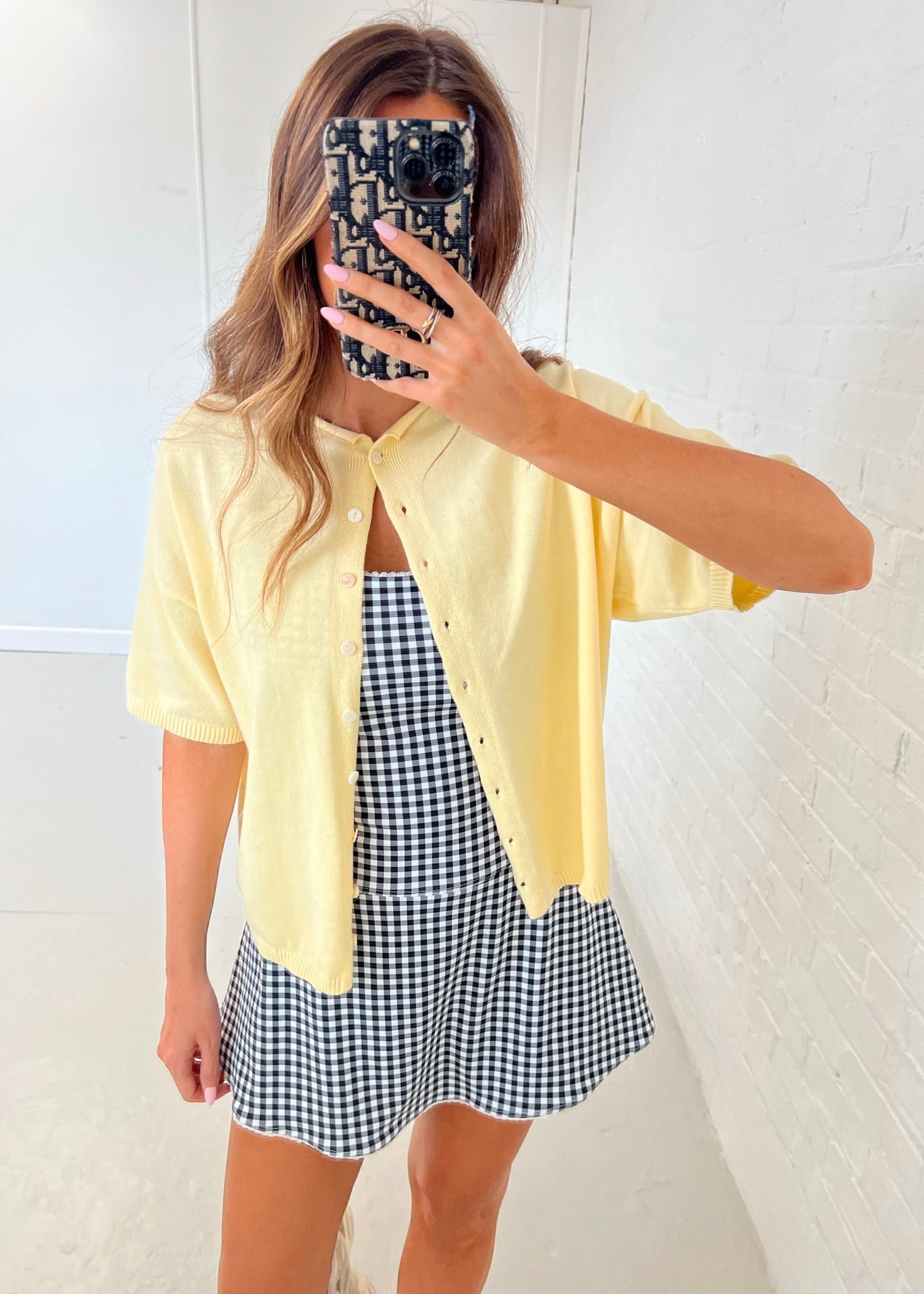 Maggie Cardigan - Yellow