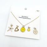 Smile Necklace Charm Set