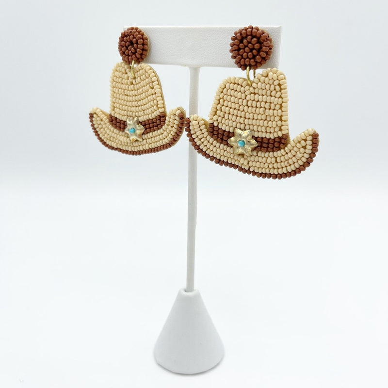 The Cowgirl Hat Earrings
