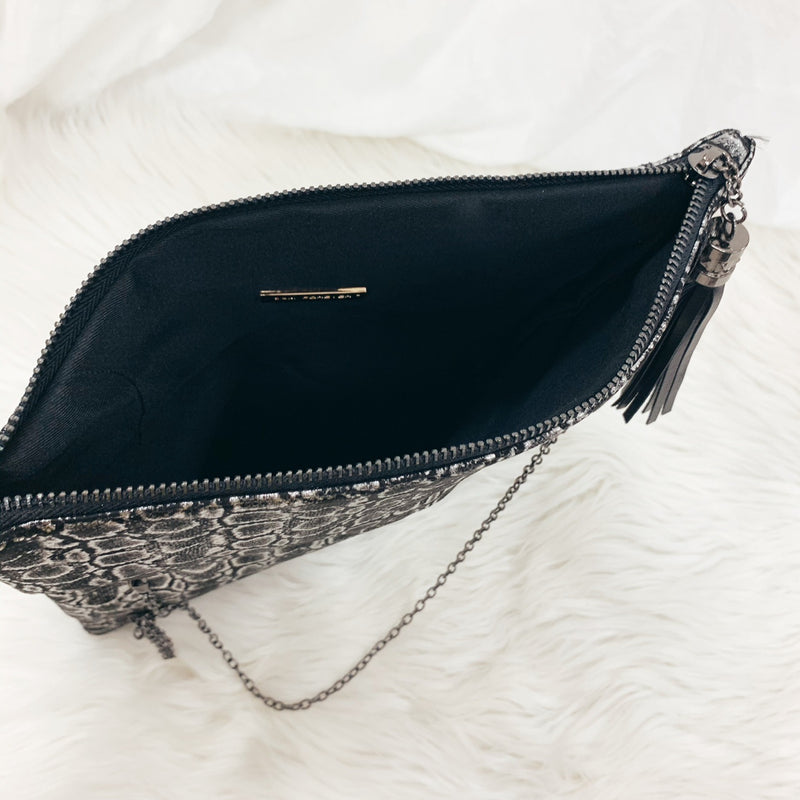 The Christine Snakeskin Crossbody