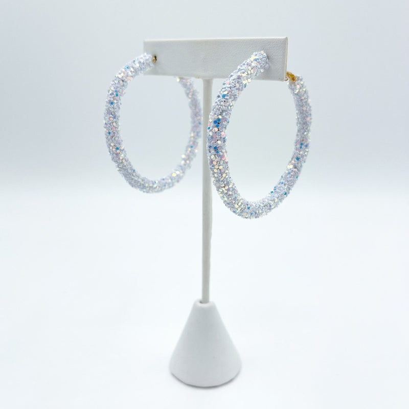 Jenna Glitter Hoops