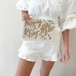 Happily Ever After Beaded Crossbody + Clutch
