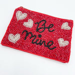 Be Mine Beaded Pouch