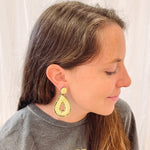 The Yellow Statement Earrings
