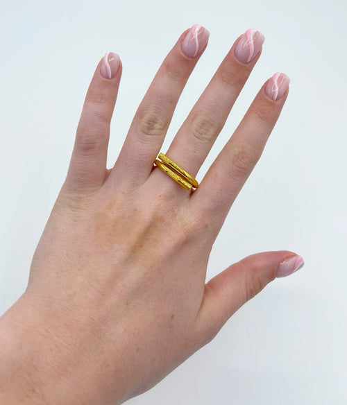 The Twist Gold Ring