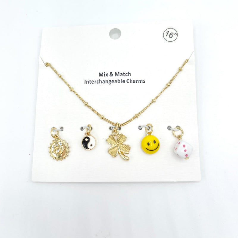 Lucky Necklace Charm Set
