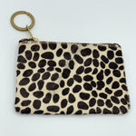 Giraffe Printed Leather Pouch