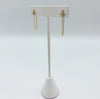The Ari Starburst Drop Chain Earring