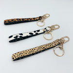 Spotted Wristlet Keychain