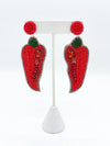 Red Hot Pepper Earrings