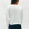 Leila Lip Cropped Pullover