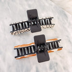 Animal Print Claw Clips