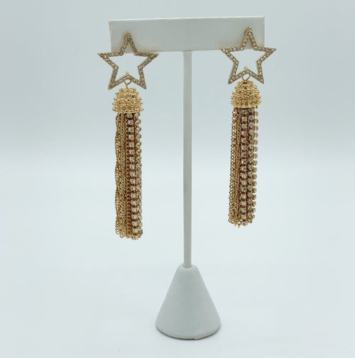 Star Tassel Earring