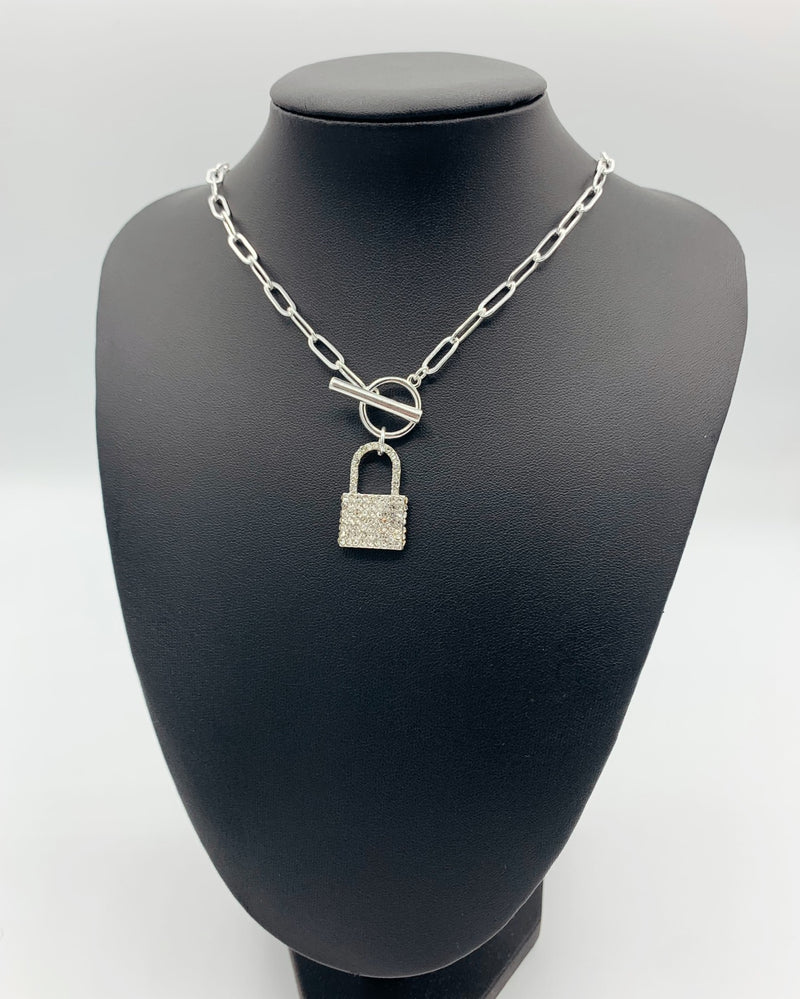 The Crystal Lock Necklace