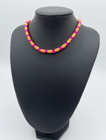 Orange + Pink Necklace