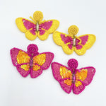 The Elizabeth Butterfly Earrings