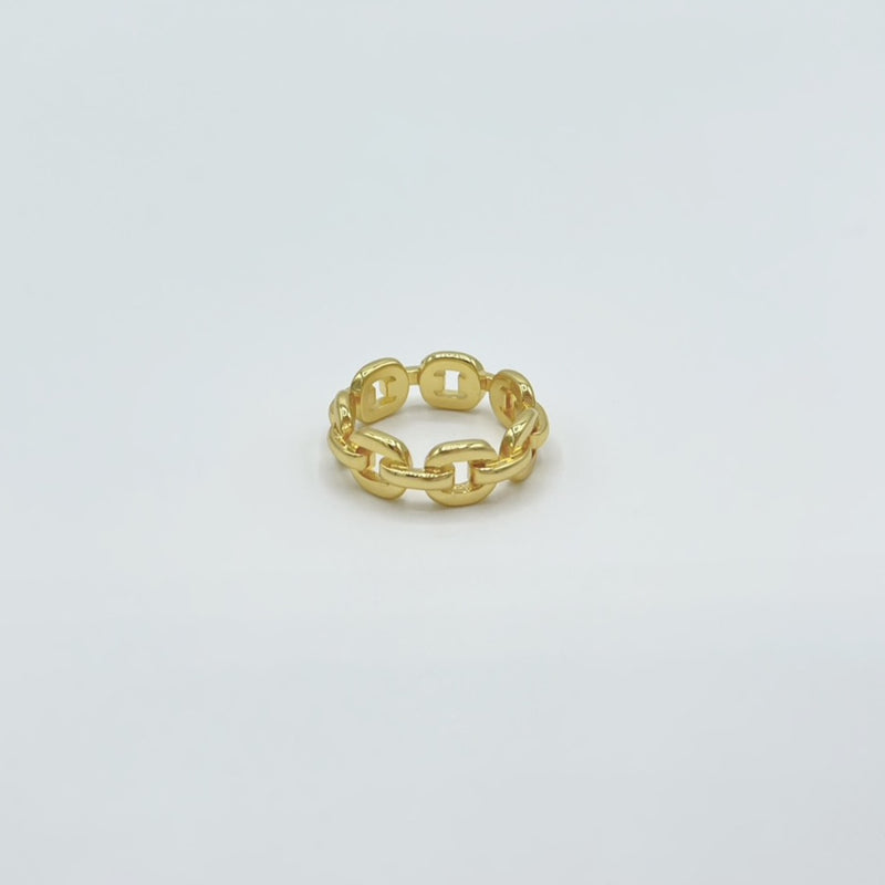 Linked Chain Ring