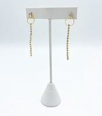 The Bell Crystal Drop Earrings