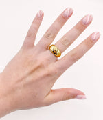 The Tina Chunky Gold Ring