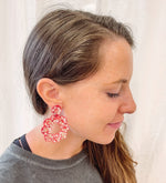 The Flower Statement Earrings