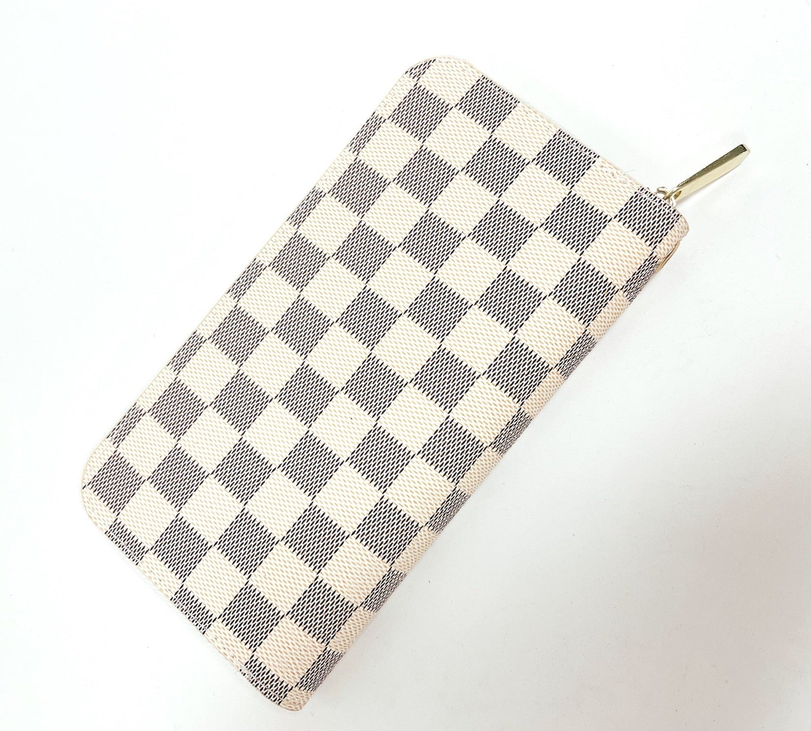 Checkered Wallet, Checkered Purse, Checkered Bag, PickTook