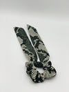 Thin Snakeskin Hair Scarf