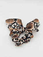 Snake Print Scrunchie