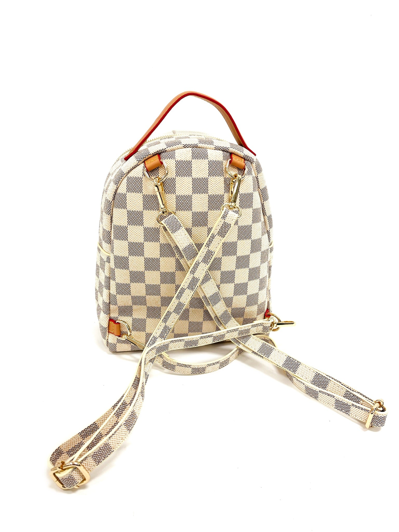 Checkered Mini Backpack – Indie Collection