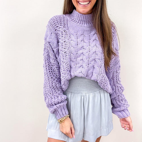 Corey Lavender Sweater