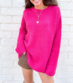 Harper Hot Pink Sweater