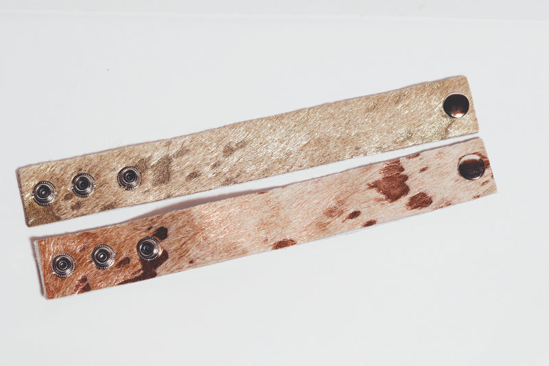 Cowhide Cuff