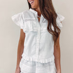 Milan Ruffle Top