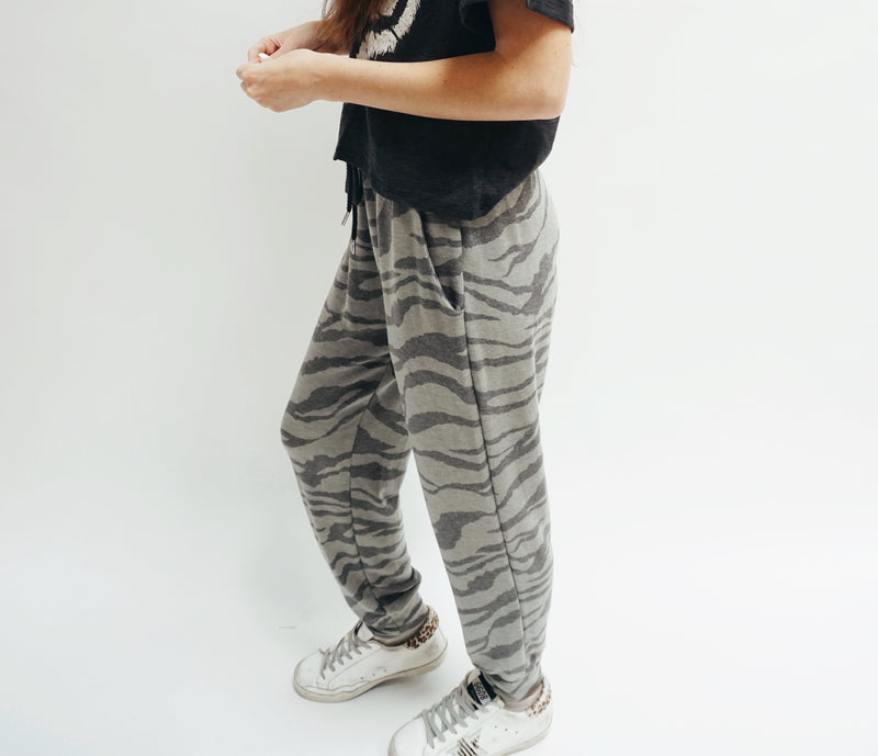 Zebra Print Jogger