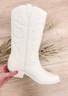 Ryder White Cowboy Boot