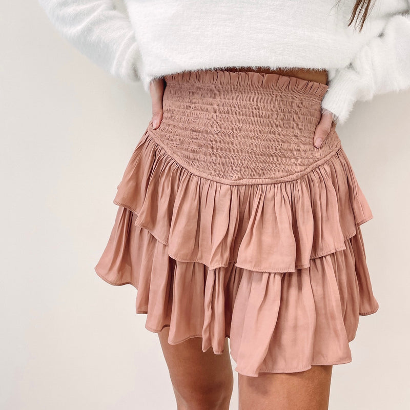 Smocked Skirt - Rosette