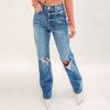 Nikko Dad Jeans - Medium Wash