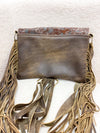 Cowhide Crossbody with Flap