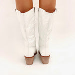 Denver Boot - White