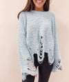 Meagan Distressed Sweater